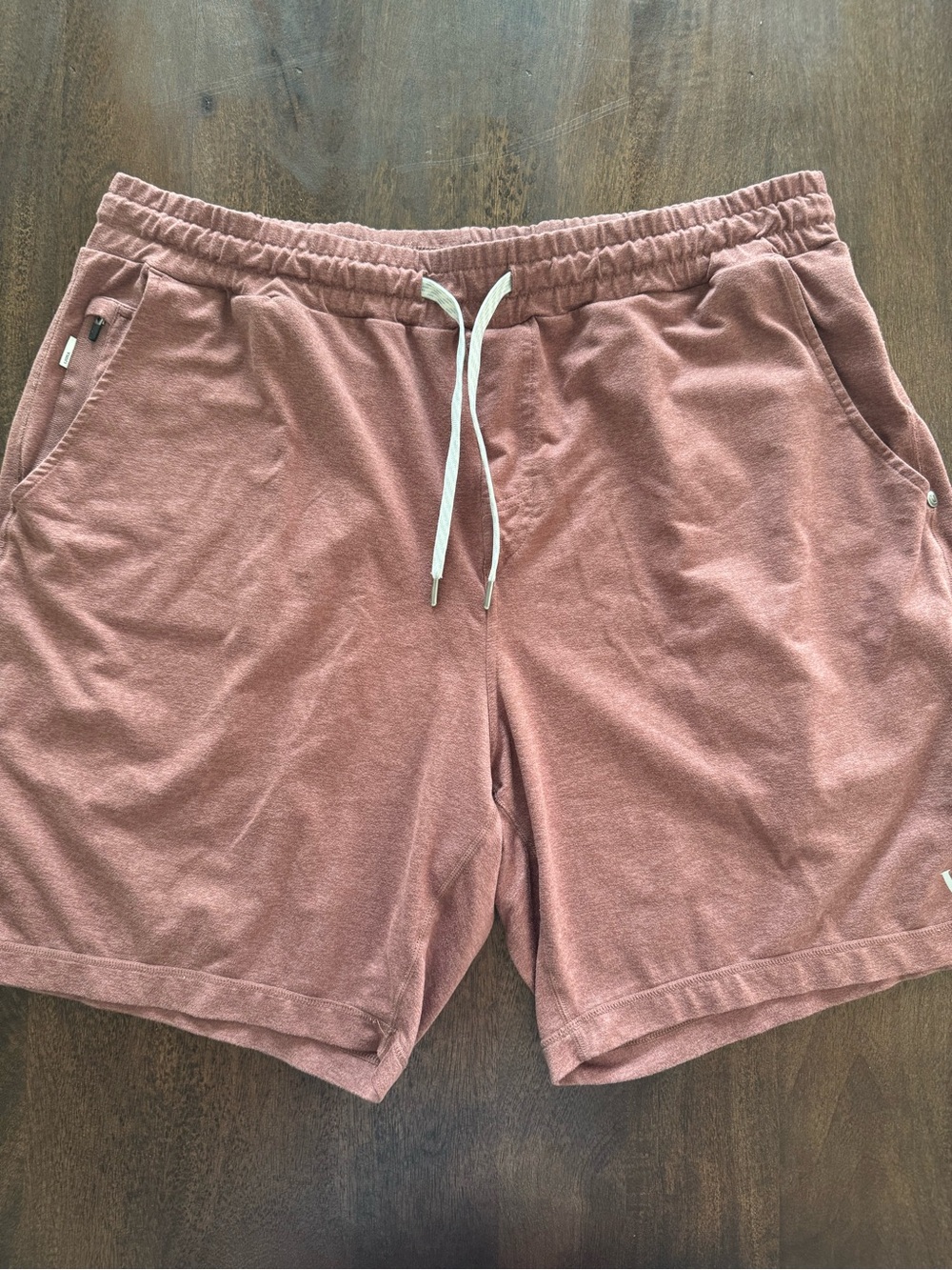 Vuori Men's Casual Drawstring Shorts - Dusty Rose
